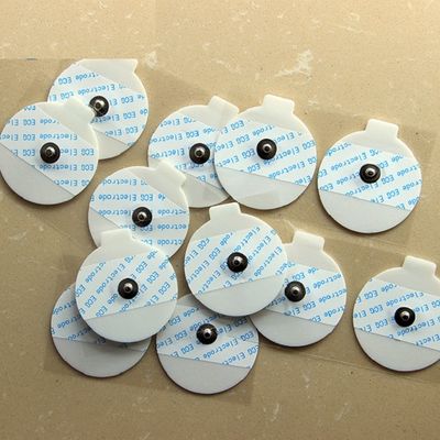 55mm Foam Disposable Ecg Patches Ecg Monitoring Electrodes