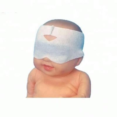 Reusable Neonatal Eye Protector Mask Elastic Non Woven Fabric Material