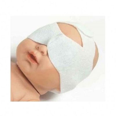 Reusable Neonatal Eye Protector Mask Elastic Non Woven Fabric Material