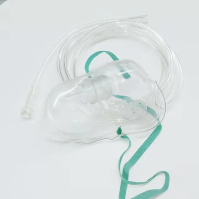 Class II Medical Disposable Products Customized Color Oxygen Mask