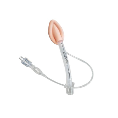 Double Lumen Silicone Laryngeal Airway Tube With Mask Intubated