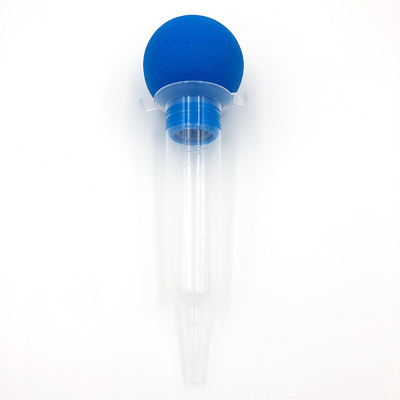 Transparent Sterile Disposable Rubber Ball Syringe 60Ml For Feeding Irrigation