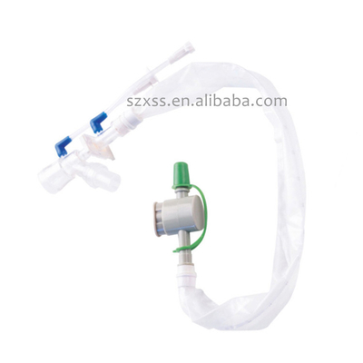 Disposable Surgical Medical Closed Sterile Y Suction Catheter Tube PVC Grade For Adults